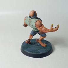 Picture of print of Bruce - werwolf- 32mm - DnD