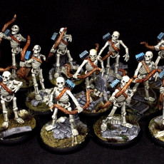Picture of print of Skeleton Warriors (Modular)