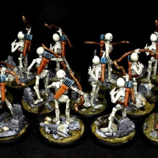 Picture of print of Skeleton Warriors (Modular)