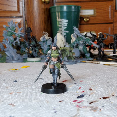 Picture of print of Melisa - Female fighter- 32mm - DnD This print has been uploaded by Steven Simpson