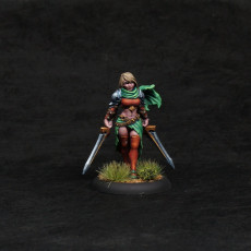 Picture of print of Melisa - Female fighter- 32mm - DnD This print has been uploaded by Doctor Faust