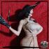 Lady Dimitrescu - Resident Evil Village - Tall Vampire Mother print image