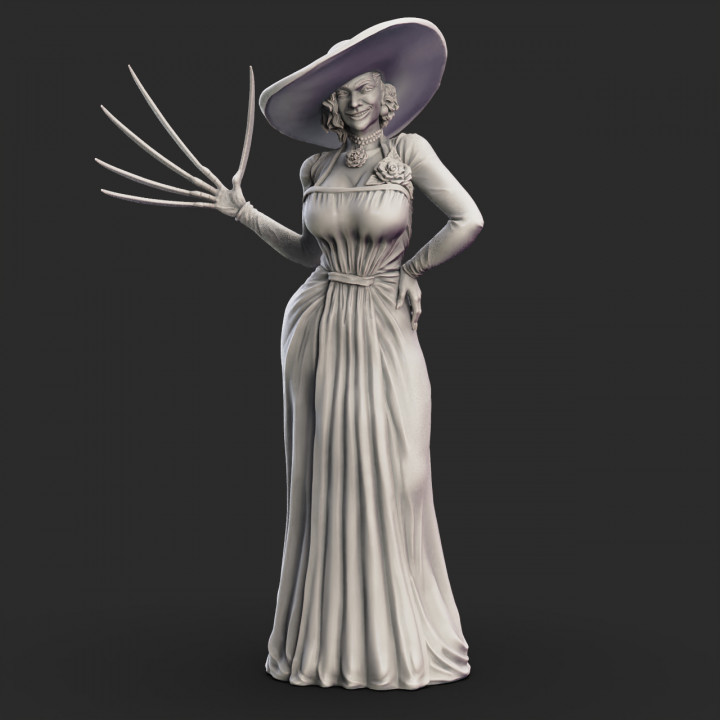Lady Dimitrescu - Resident Evil Village - Tall Vampire Mother