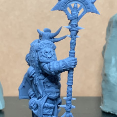 Picture of print of Quarxerg the Intersplitter - The Chaos Barbarians of Q