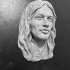 David Gilmour - A Pink Floyd inspired head bust/wall hanging image