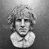 Syd Barrett - A Pink Floyd inspired head bust/wall hanging image
