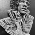 Jimi Hendrix- The Hedrix Experience  -head bust/wall hanging image