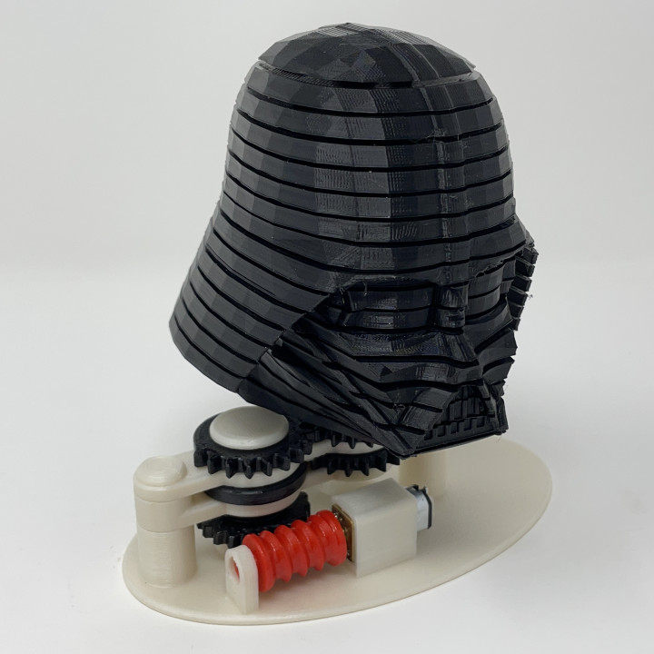 Darth 2:a 3D Printed Animated Darth Vader Helmet.