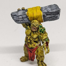 Picture of print of Zombie mountain troll