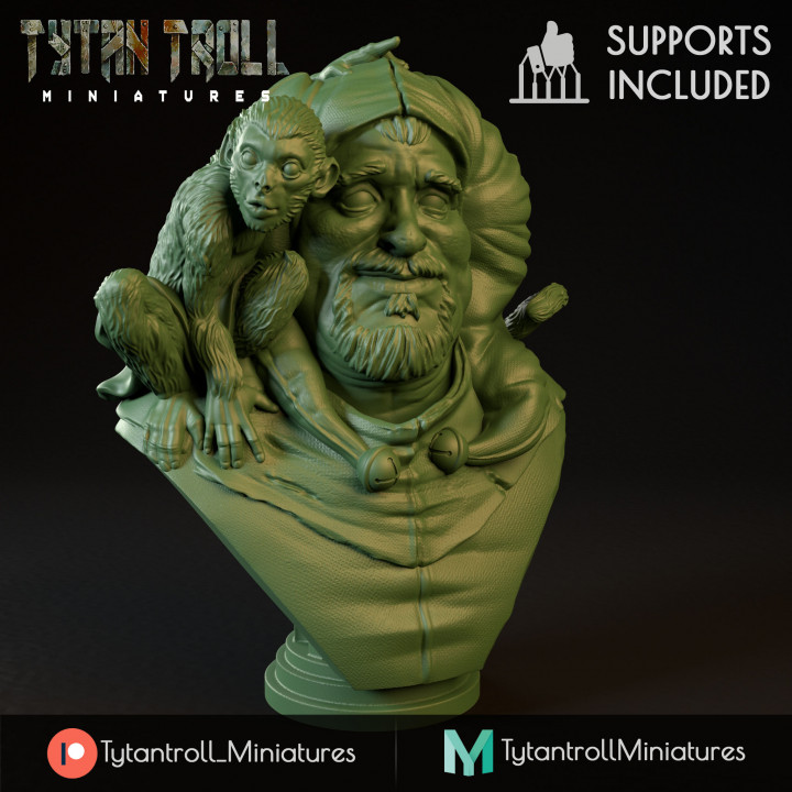 3D file Curse of Strahd - Mini Pack 02 - Pre-Supported 🧛・3D