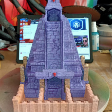 Picture of print of Mayan Temple Dice Tower