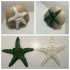 CUTE FLEXI PRINT-IN-PLACE Starfish Prusa and Bambu painted 3mf files now added! print image