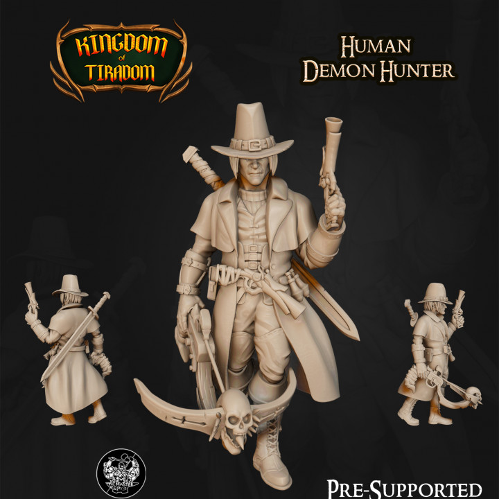 Human Demon Hunter's Cover