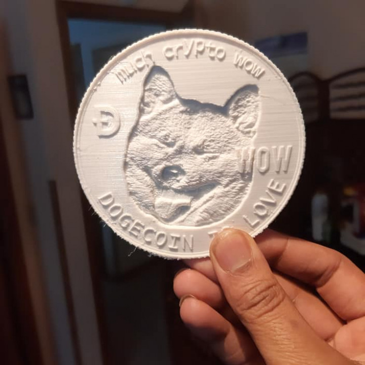 3D Printable Crypto - Coins by Samuel Hightower