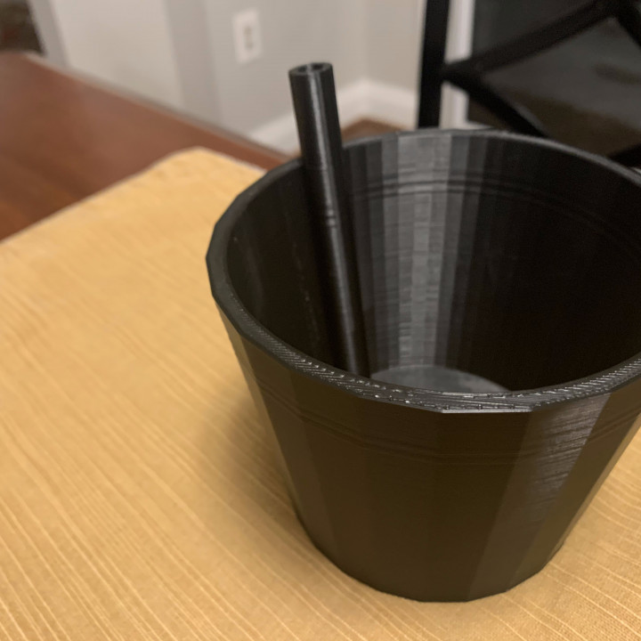 Bowl with Internal Straw (read description)