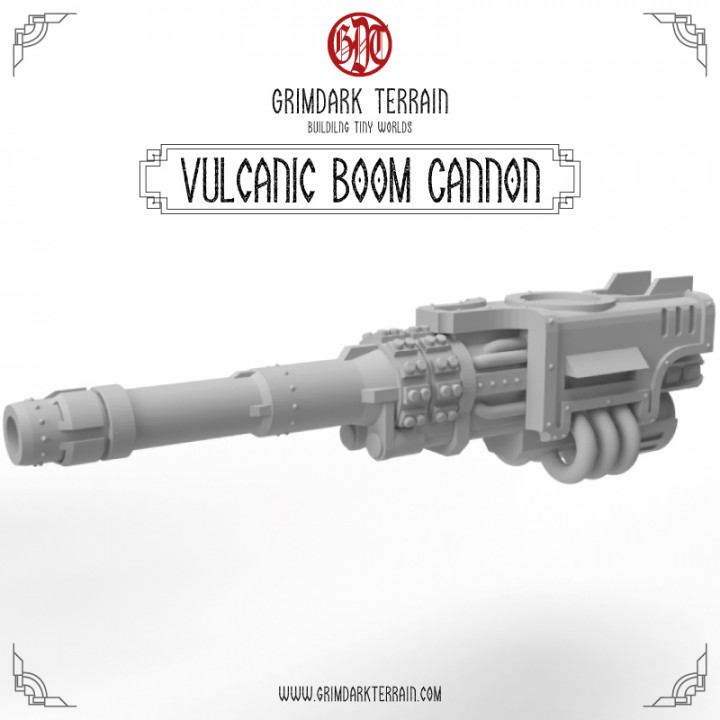 $6.00Reaver Vulcanic Boom Cannon by GrimDark Terrain