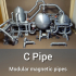 C Pipe - Modular magnetic pipes image