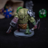 Abomination Berserker Miniature - pre-supported print image