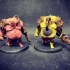 Abomination Plaguebringer Miniature - pre-supported print image