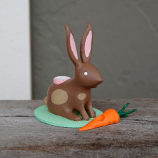 Picture of print of Rabbit Sharpie holder This print has been uploaded by Philippe Barreaud
