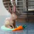 Rabbit Sharpie holder print image