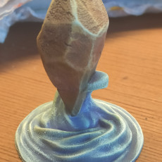 Picture of print of Crystalisk Miniature - pre-supported