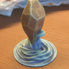 Picture of print of Crystalisk Miniature - pre-supported