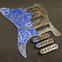 Gallifreyan Script Scratchplate for Fender Stratocaster image