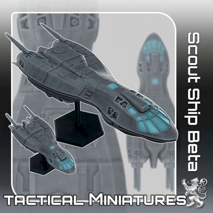 Scout Ship Beta Tactical Miniatures's Cover