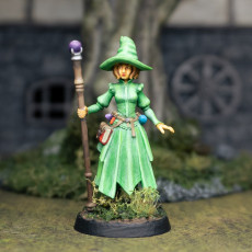 Picture of print of Human Wizard 3