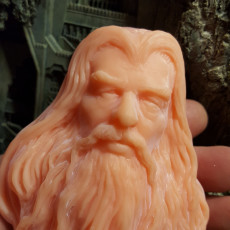 Picture of print of Sir Christopher Lee - Saruman the White - A lord of the rings inspired Head Bust This print has been uploaded by glen
