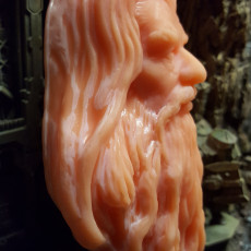Picture of print of Sir Christopher Lee - Saruman the White - A lord of the rings inspired Head Bust This print has been uploaded by glen