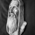 Sir Christopher Lee - Saruman the White - A lord of the rings inspired Head Bust image
