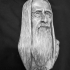 Sir Christopher Lee - Saruman the White - A lord of the rings inspired Head Bust image