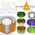 Stand for cotton swabsticks and discs image