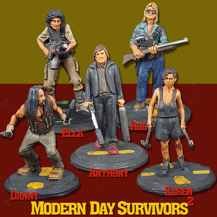 Modern Day Survivor Series 02 Bundle - PRE-SUPPORTED's Cover