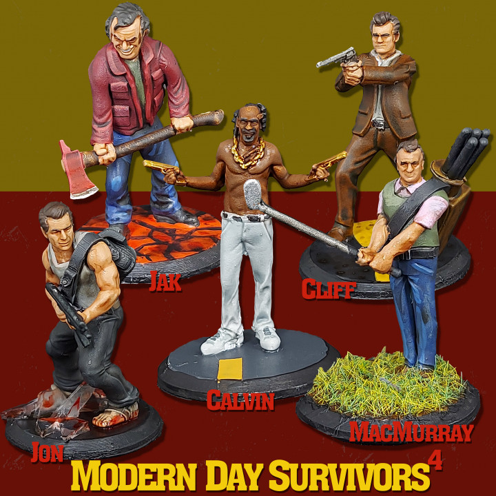 Modern Day Survivor Series 04 Bundle - PRE-SUPPORTED's Cover