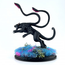 Picture of print of Phase Panther Attacking / Classic Forest Monster / Tentacle Beast