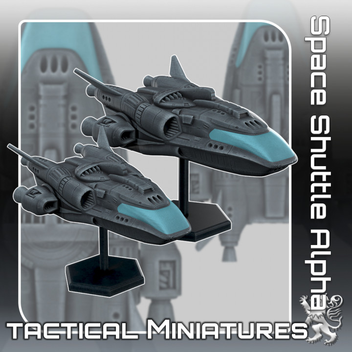 Space Shuttle Alpha Tactical Miniatures's Cover