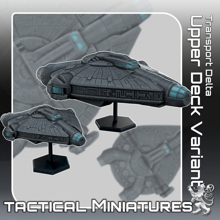 Transport Delta Upper Deck Variant Tactical Miniatures's Cover