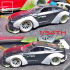 WIDEBODY SET FOR GTR R35 DIECAST MODELS AND RC image