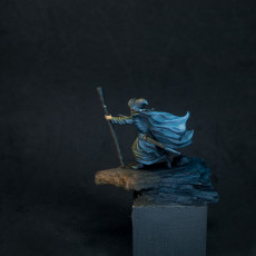 Picture of print of Gollnir the Wizard - Free STL from Mines of Maznar Kickstarter This print has been uploaded by The Printing Goes Ever On