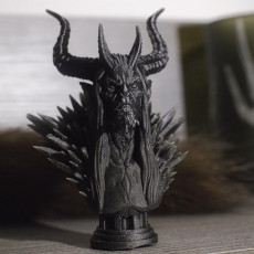 Picture of print of Medivh Bust (Warcraft)  [Pre-Supported]