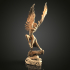 Harpy Miniature - pre-supported image