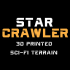 STAR CRAWLER TERRAIN SCIFI DOORS, ZOMBICIDE INVADER, NEMESIS, SPACE HULK - WITH EZ PRINT SUPPORTS image