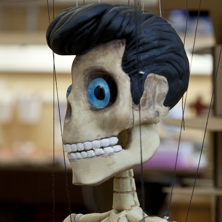 $7.99Elvis Skeleton – Marionette head