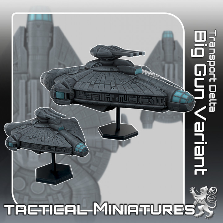 Transport Delta Big Gun Variant Tactical Miniatures's Cover