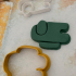 amongus cutter plus imprint cookie cutter image