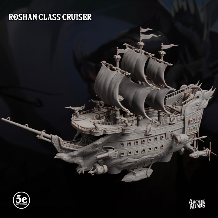 Airship - Roshan Class Cruiser's Cover