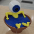 eyeball Father in a teacup print image